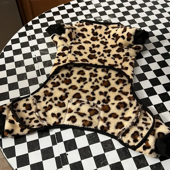 Leopard pijama for medium girl Dog - Picture 3 of 7